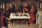 Dieric Bouts Museem national Christ in the house the Pharisaers Simon oil painting reproduction
